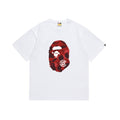 BAPE Red Camo Ape Head Graphic T-Shirt — front