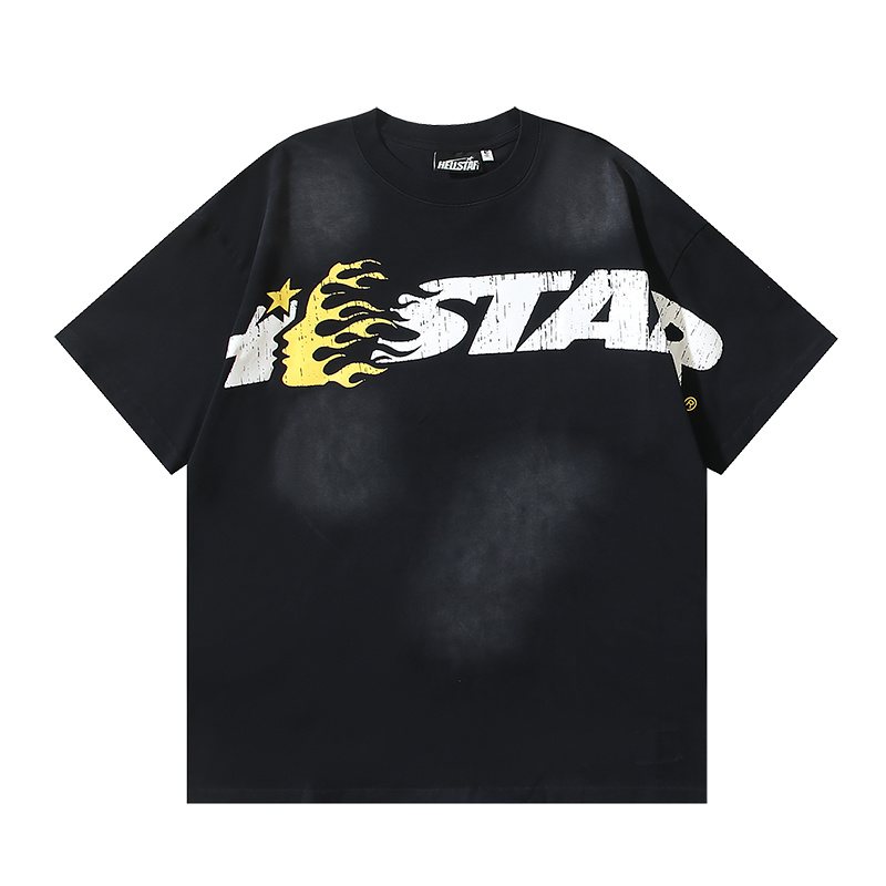 Hellstar Flame and Star Graphic T-Shirt — hero