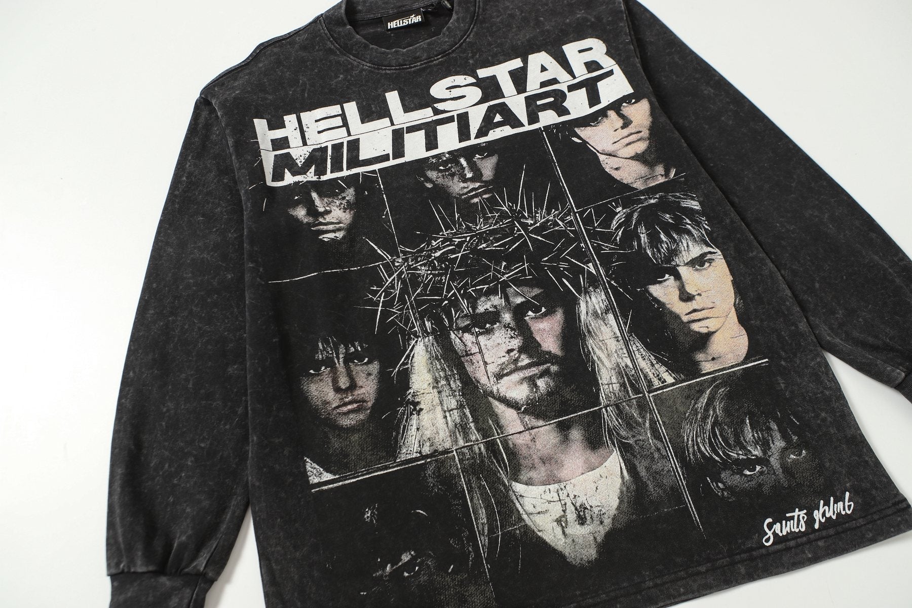 Hellstar Records Graphic Long-Sleeve T-Shirt — detail