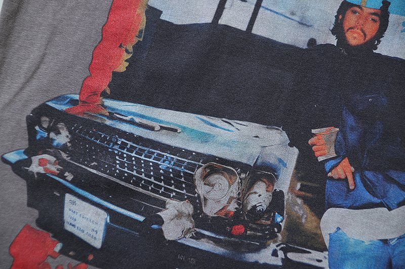 VALE USA Dreams Boyz N The Hood Graphic T-Shirt — detail