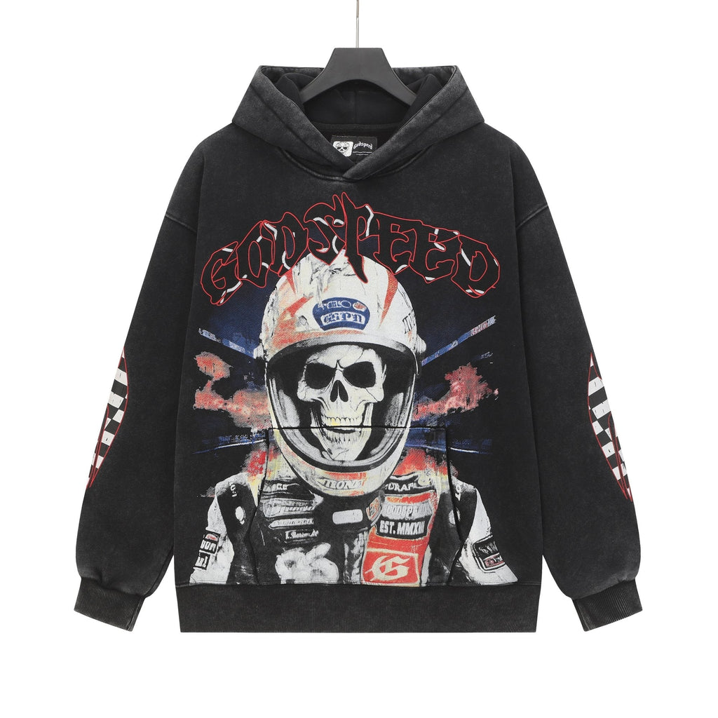Godspeed Washed Rock Graphic Hoodie — hero