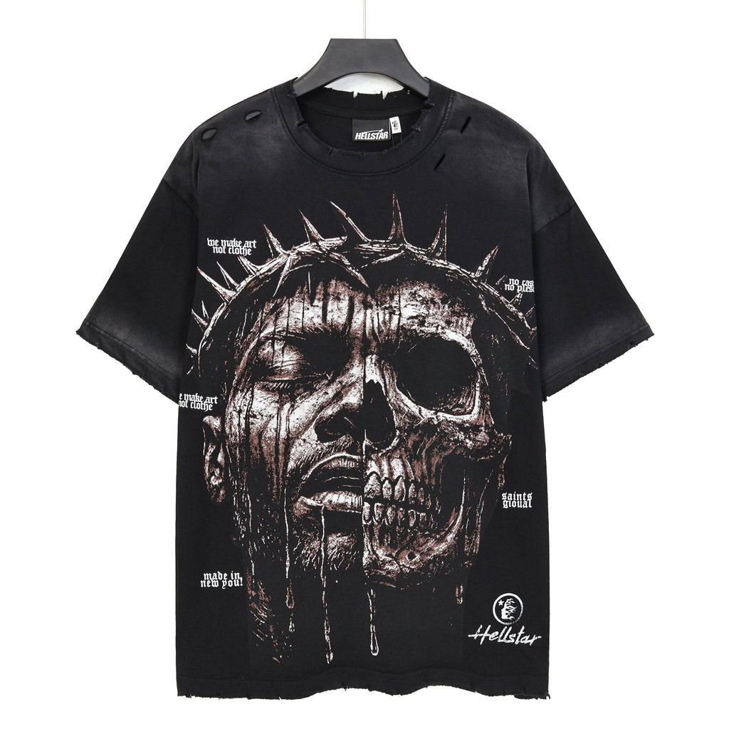 Hellstar Skull Crown Graphic T-Shirt — hero