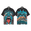 Godspeed Distressed Rhinestone Graphic T-Shirt — hero
