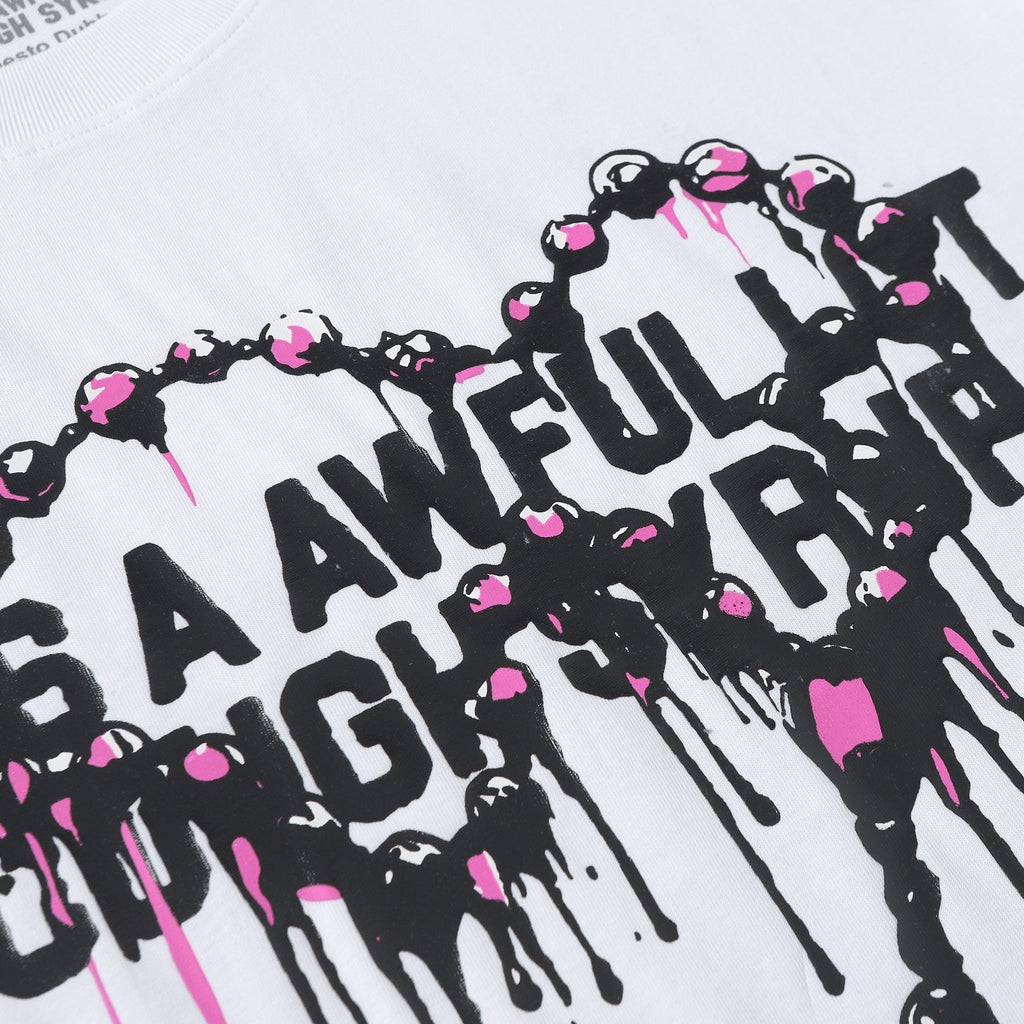 THAT'S A AWFUL LOT OF COUGH SYRUP Front & Back Graphic T-Shirt — detail