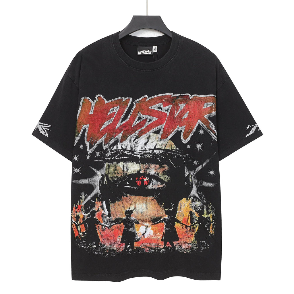 Hellstar Red Graphic Short-Sleeve T-Shirt — hero