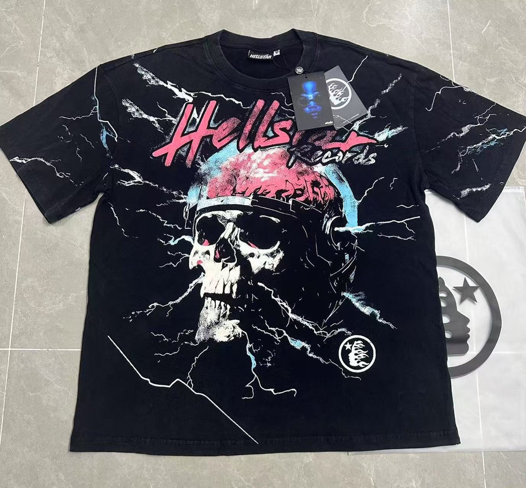 Hellstar Bigger Than Satan Graphic T-Shirt — front