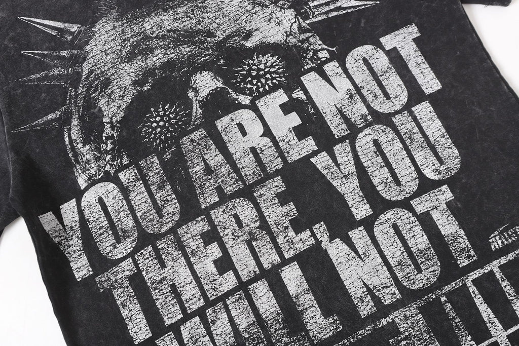 Hellstar Skull Graphic Short-Sleeve T-Shirt — detail