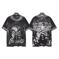 Hellstar No Evil Distressed Graphic T-Shirt — hero