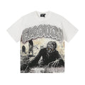 MIXED EMOTION White Graphic Short-Sleeve T-Shirt — hero