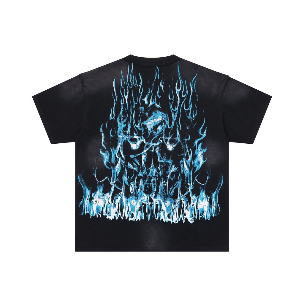 FIRST ROW Wake Up and Be Fierce Flame T-Shirt — back
