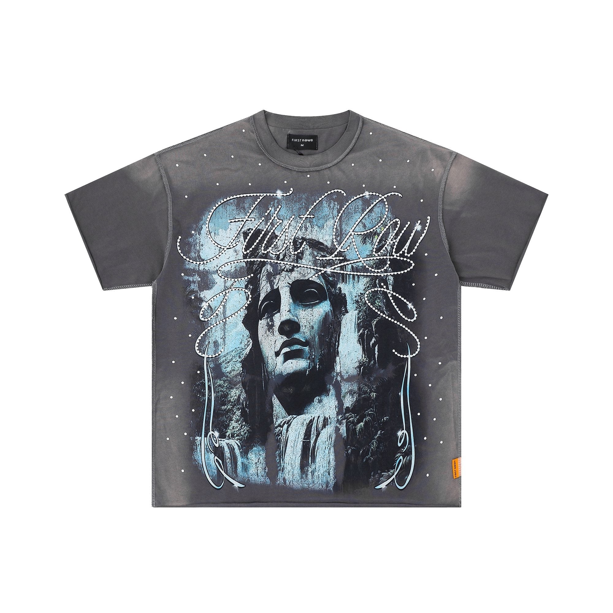 FIRST ROW Lost Utopia Unearth Cropped Graphic T-Shirt — hero