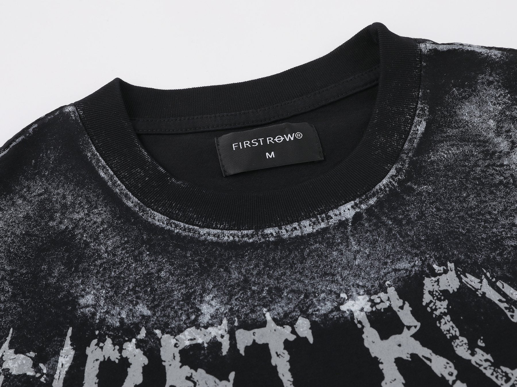 FIRST ROW Stay Curious Eyeball Graphic T-Shirt — neck_label