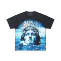 FIRST ROW Distressed Rhinestone Graphic T-Shirt — hero