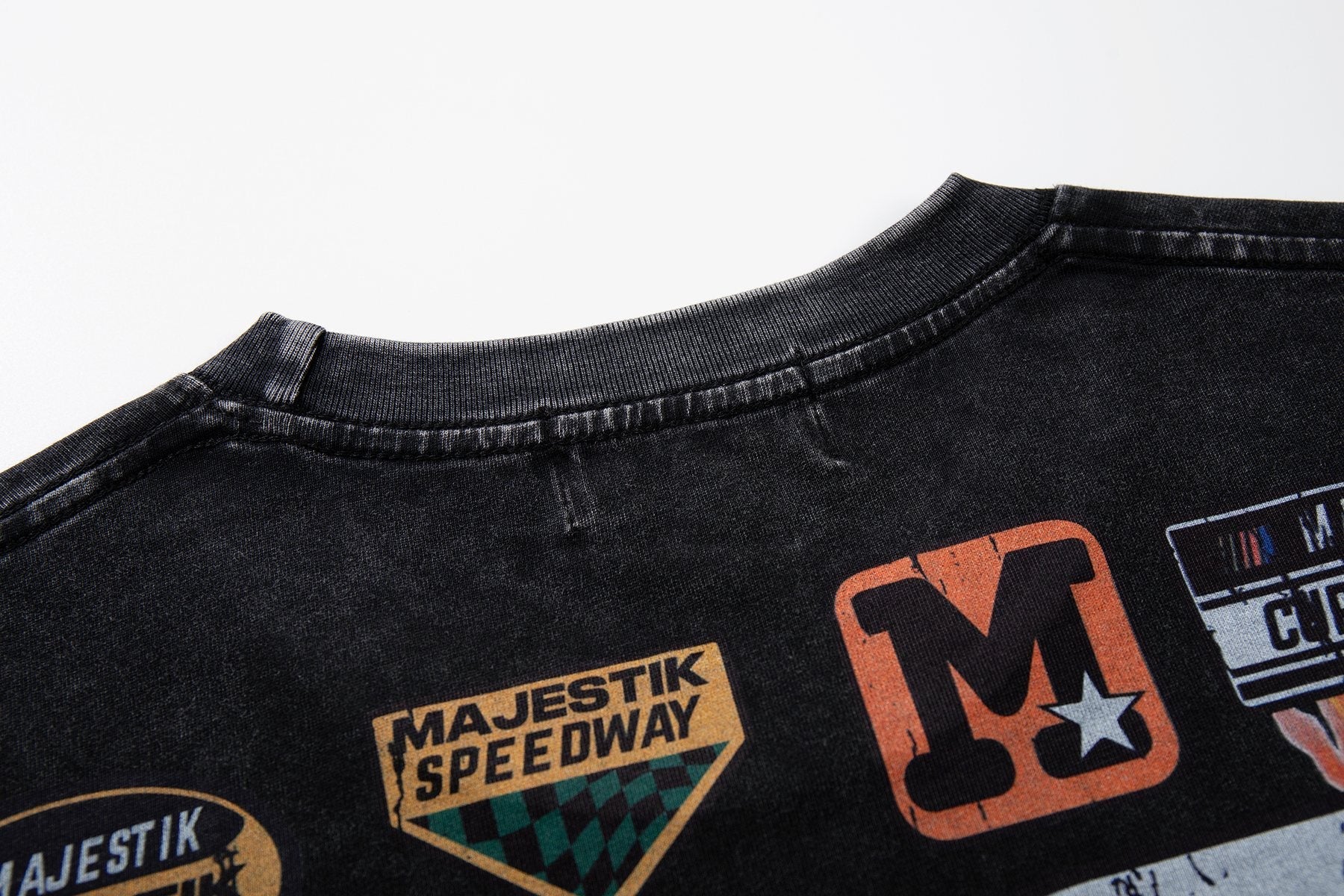 MAJESTIK Motorsports Graphic T-Shirt — detail