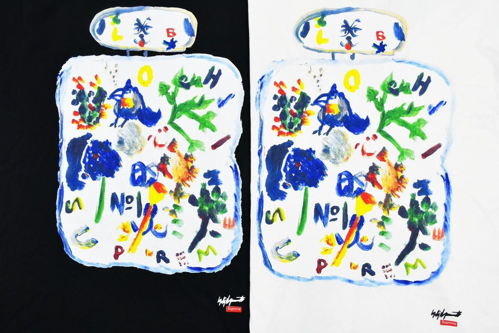 Supreme Paint Graphic Short-Sleeve T-Shirt — comparison