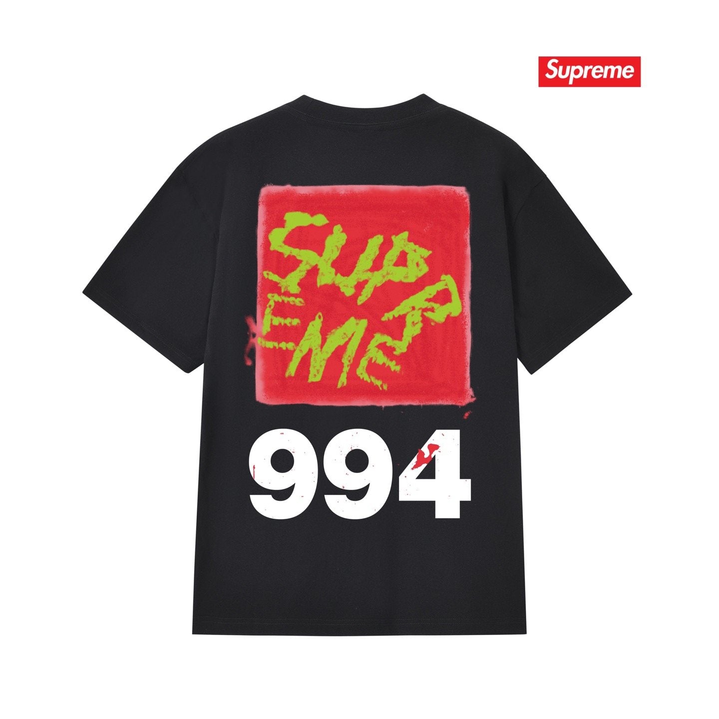 Supreme Back Graphic Short-Sleeve T-Shirt — back