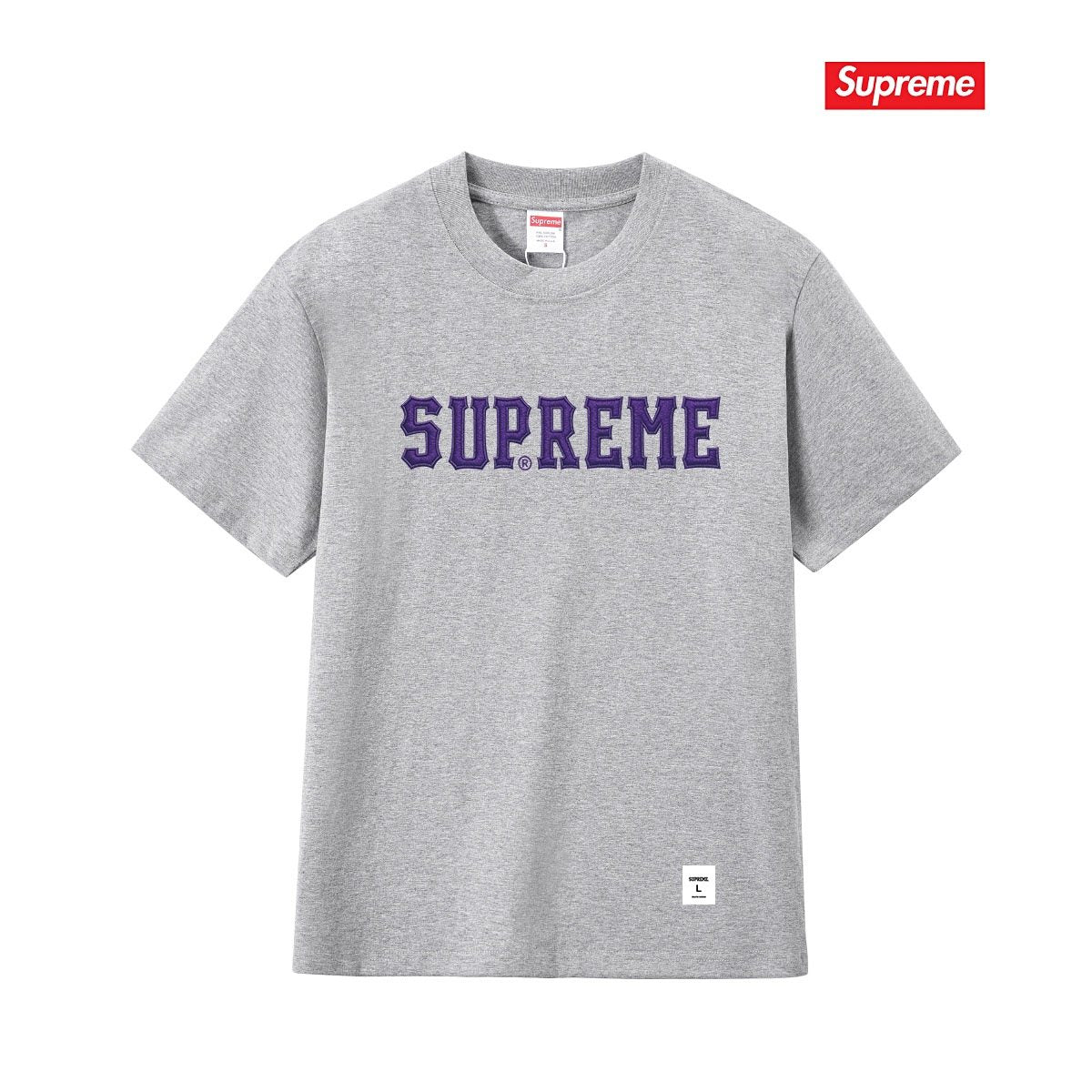 Supreme Front Graphic Short-Sleeve T-Shirt — front