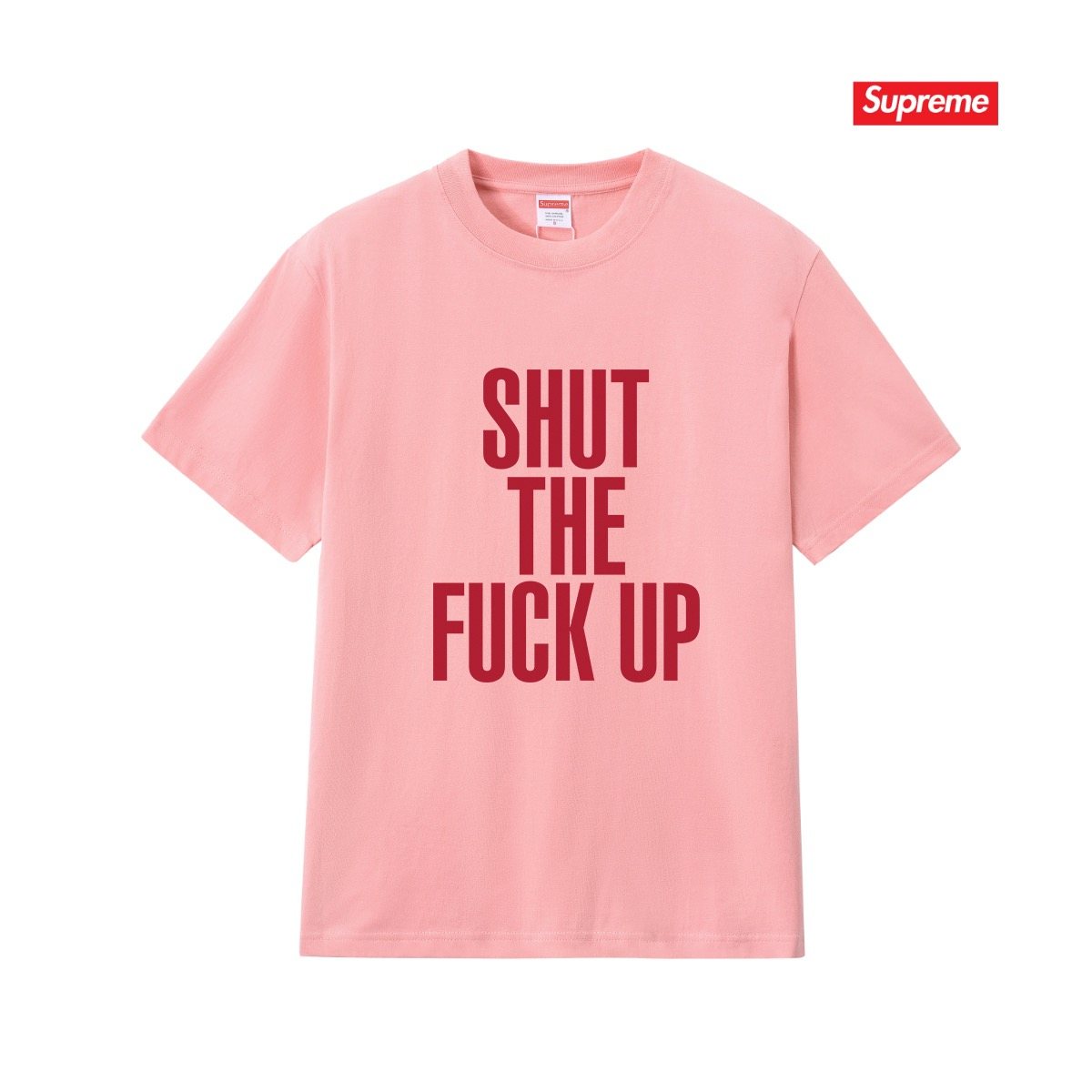 Supreme Stacked Text Graphic T-Shirt — front