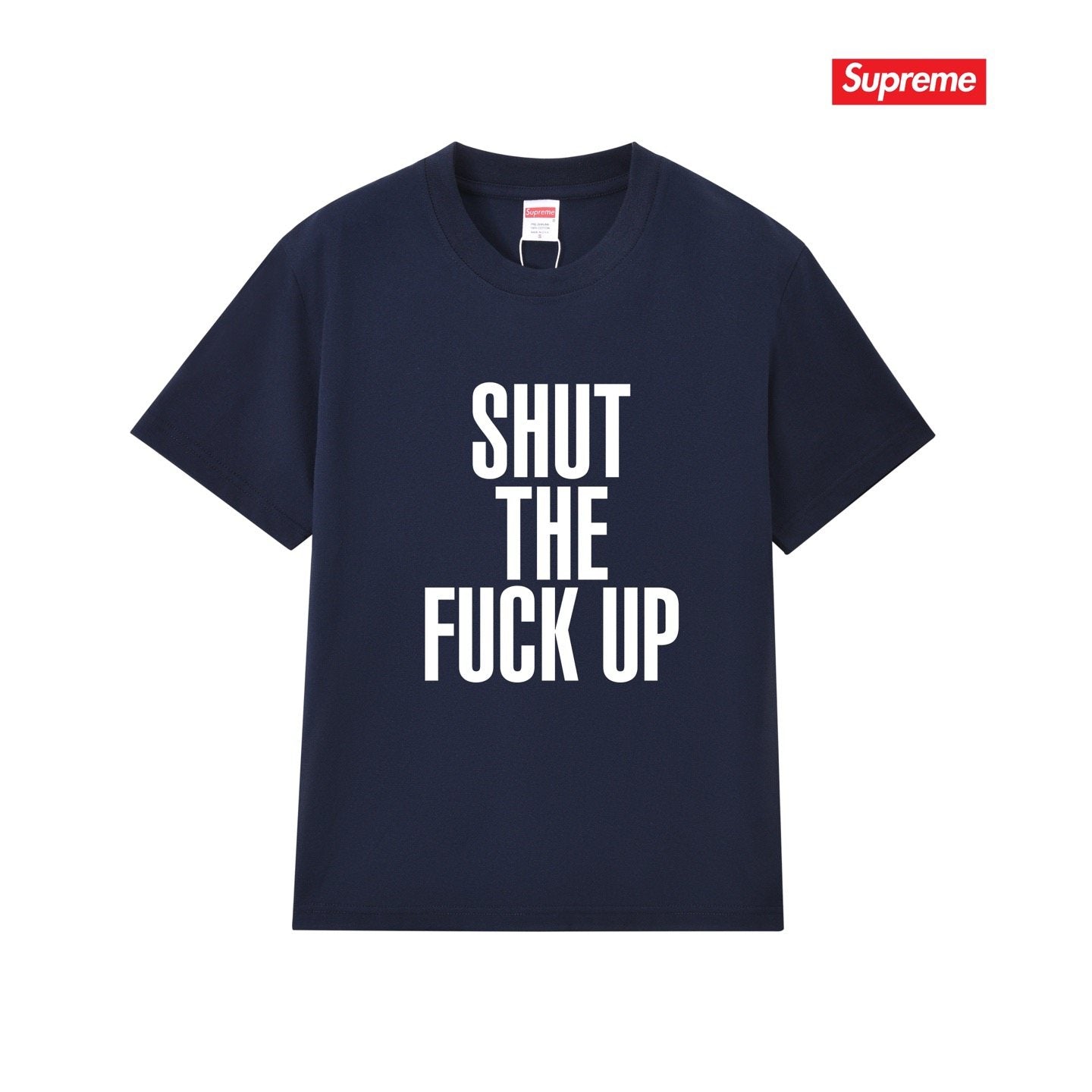 Supreme Stacked Text Graphic T-Shirt — front