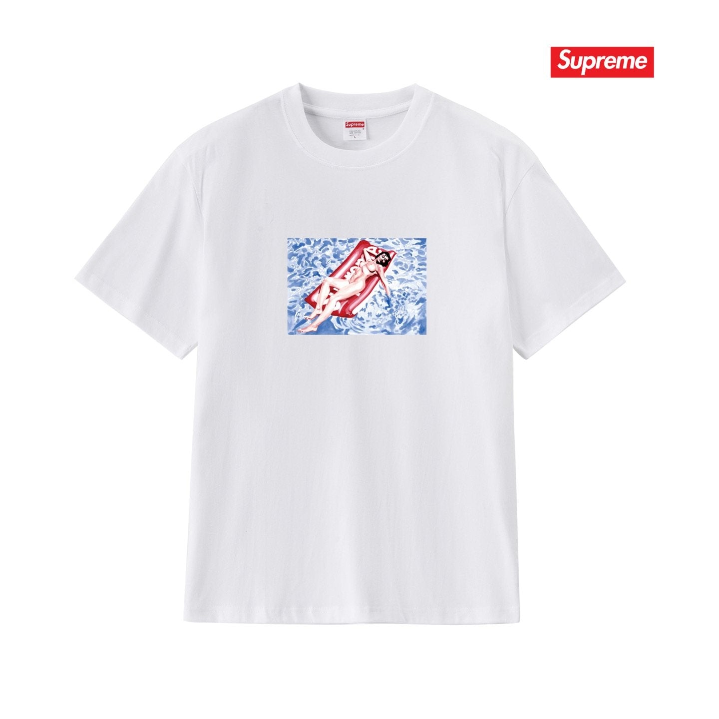 Supreme Rectangular Graphic T-Shirt — front