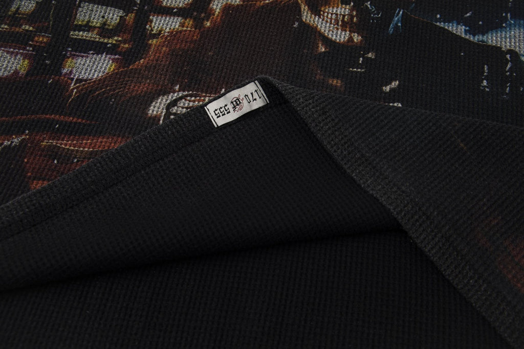 Godspeed E Pluribus Unum Graphic Long-Sleeve T-Shirt — neck_label