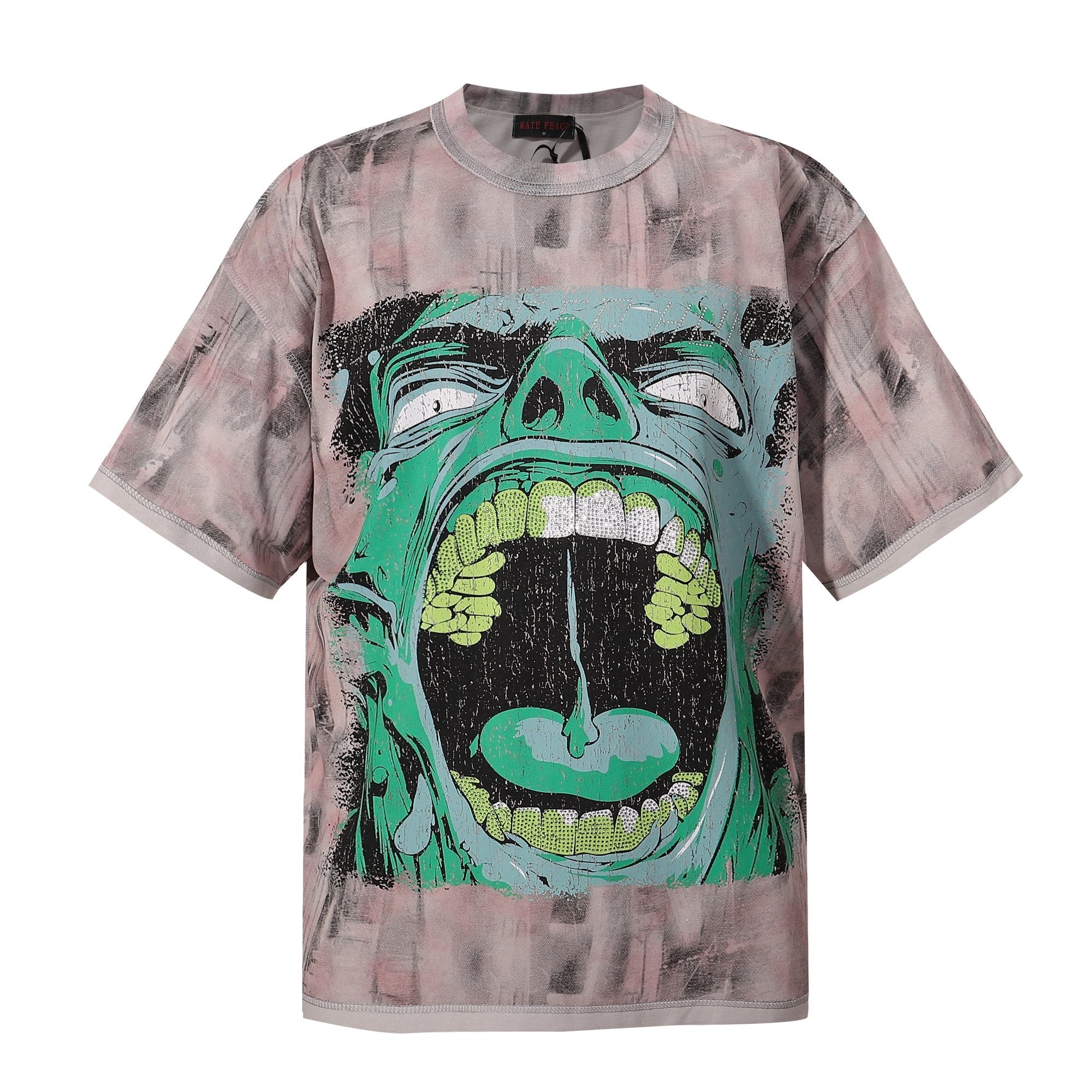 RARE PEACE Enraged Graphic Short-Sleeve T-Shirt — hero