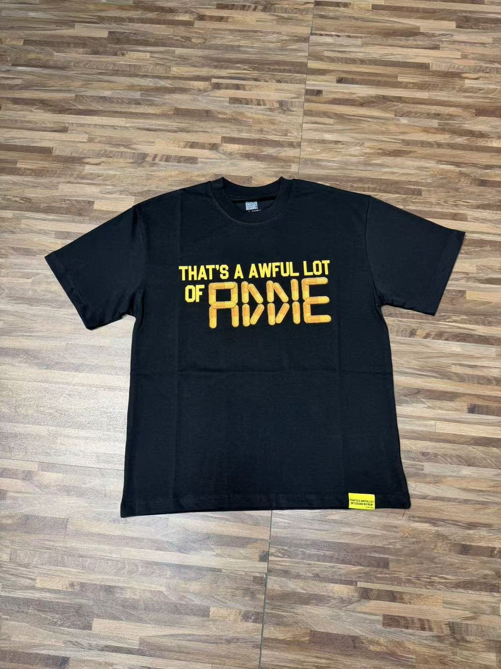 THAT'S A AWFUL LOT OF COUGH SYRUP Front & Back Graphic T-Shirt — front