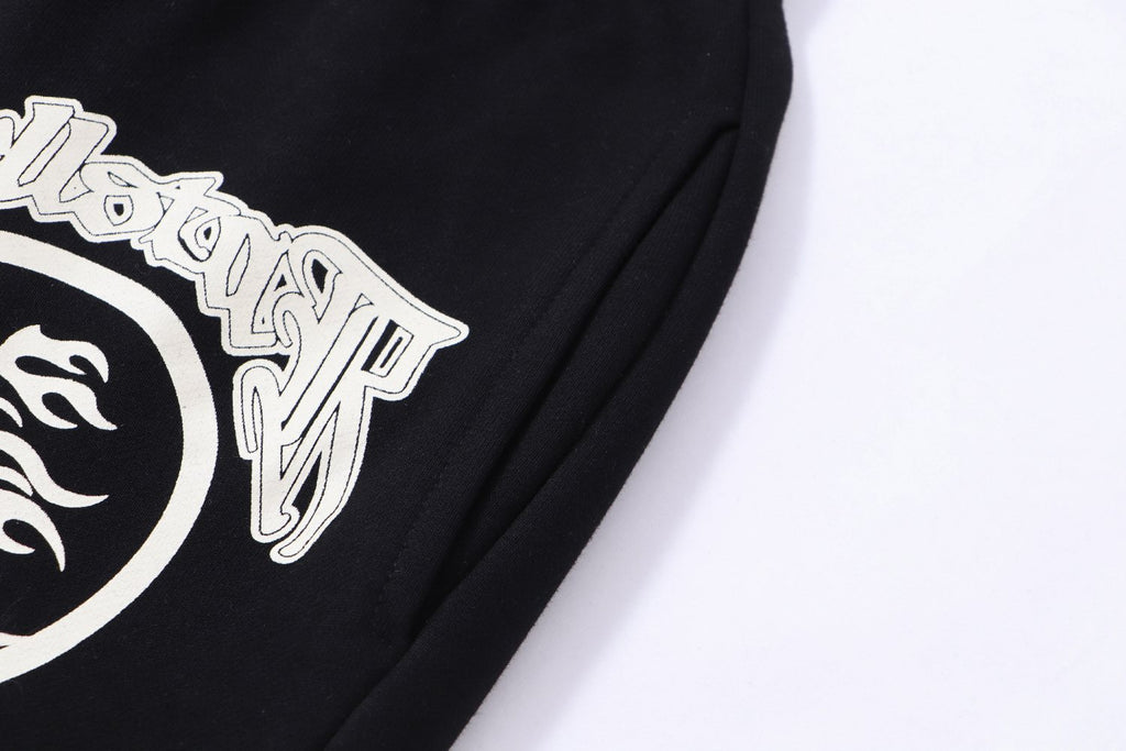 Hellstar Star Graphic Flared Pants — detail