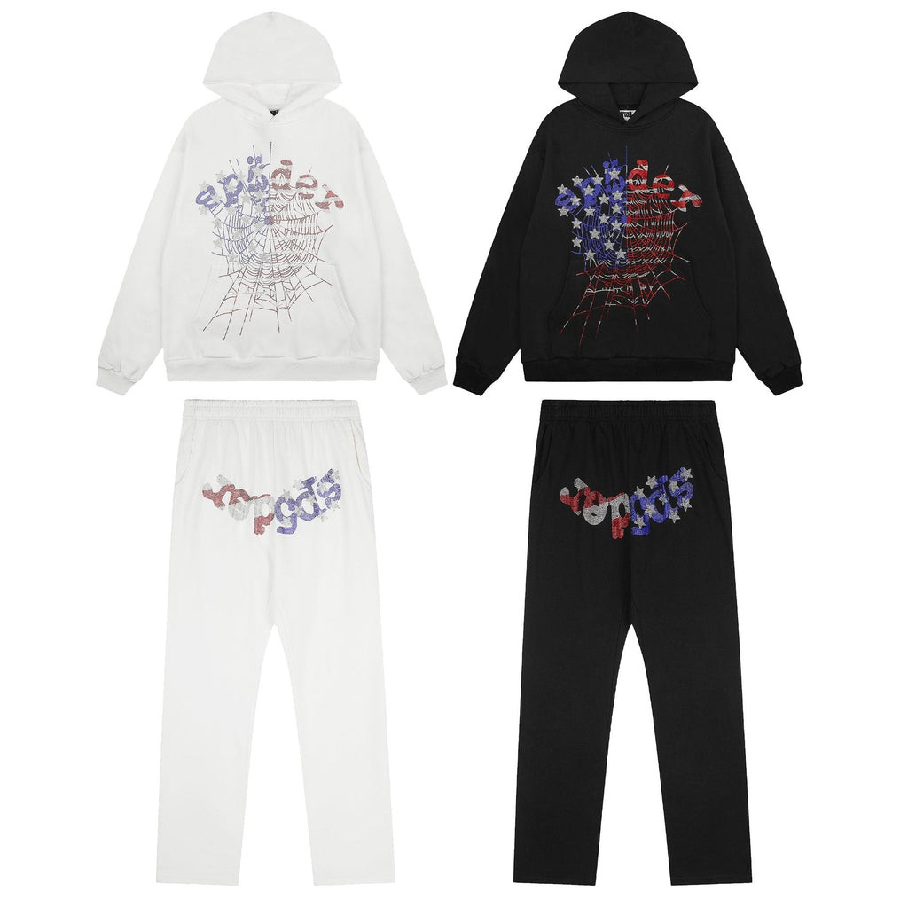 Sp5der Rhinestone Web Graphic Matching Set — comparison
