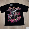 MIXED EMOTION Horse-and-Rider Graphic T-Shirt — hero