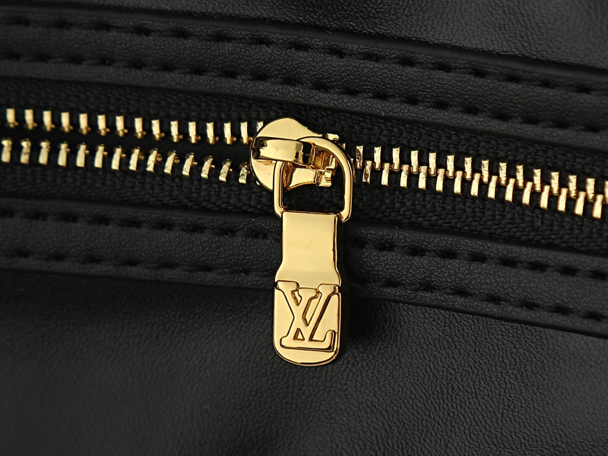 Louis Vuitton Speedy Soft Pink-Band Textile Handbag — detail