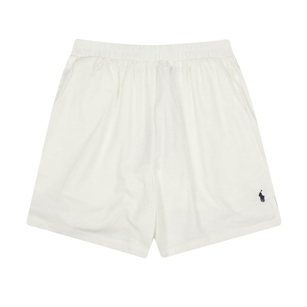 Test2-Ralph Lauren Relaxed Elastic-Waist Shorts — front