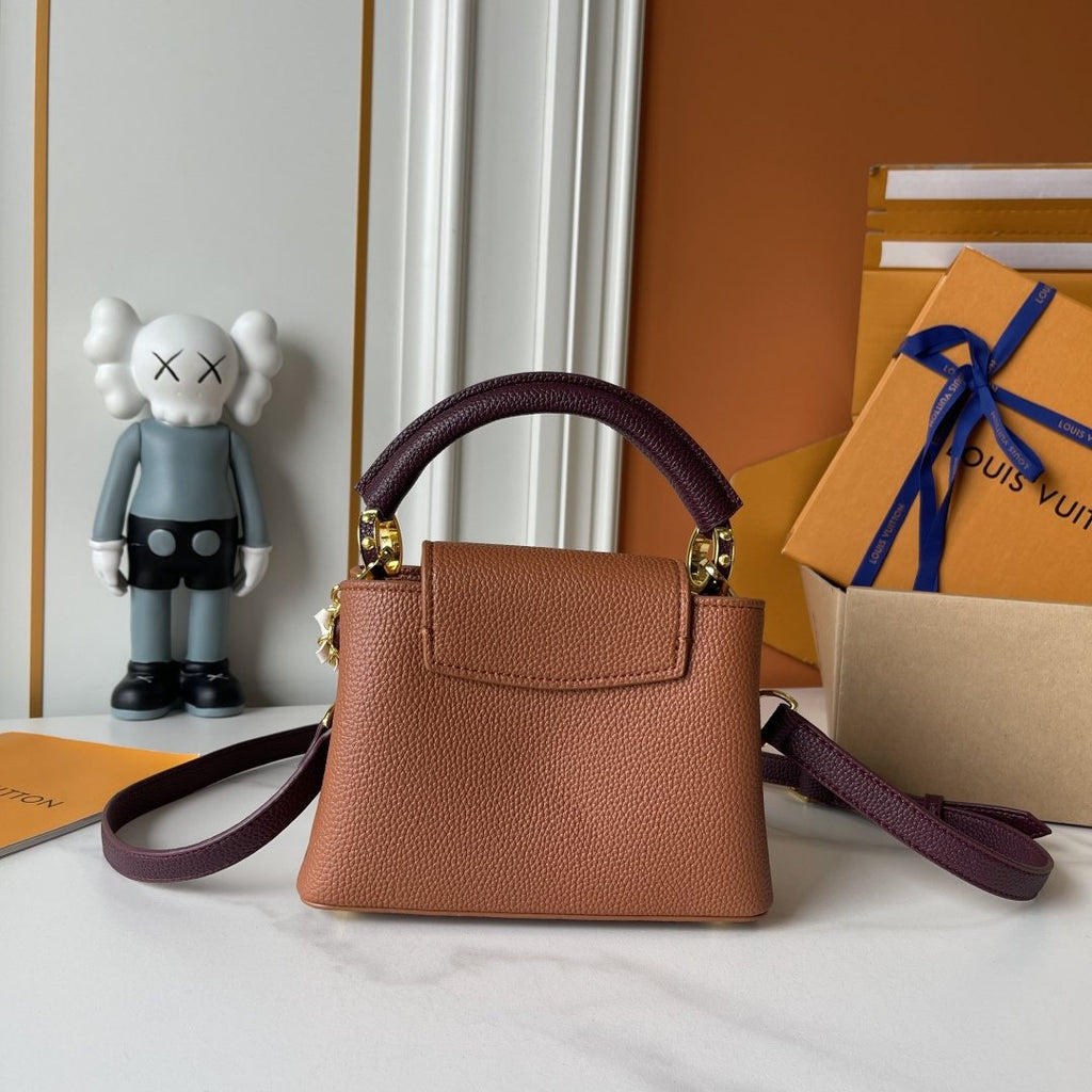 Louis Vuitton Capucines Daydream Floral Chain Handbag — back