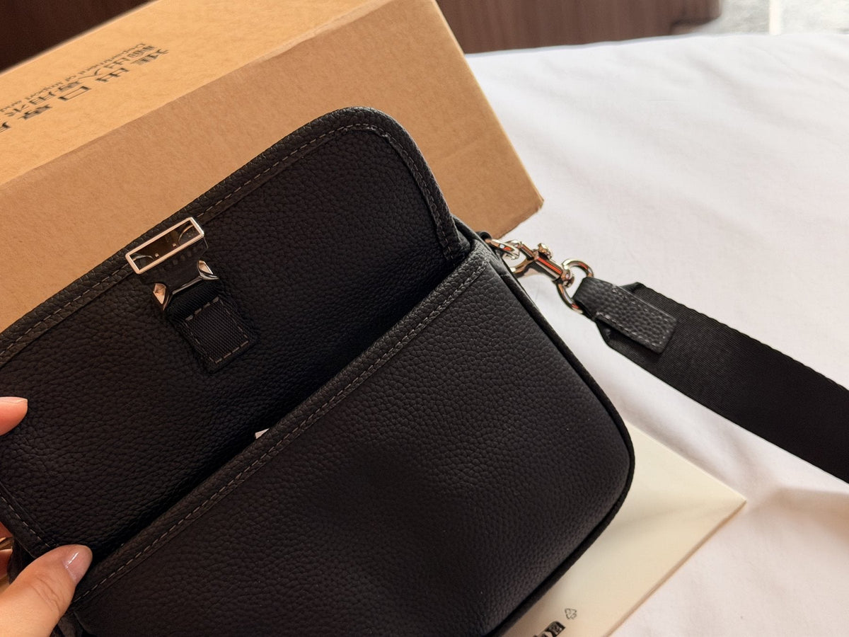 Coach Knox Buckle-Flap Crossbody Bag — front
