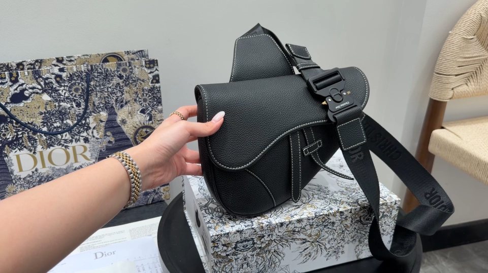 Dior Homme Saddle Crossbody Bag — hero
