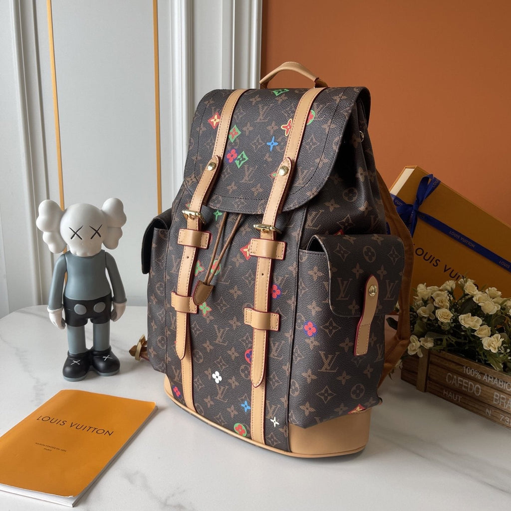 Louis Vuitton Christopher Multicolor Monogram Backpack — hero