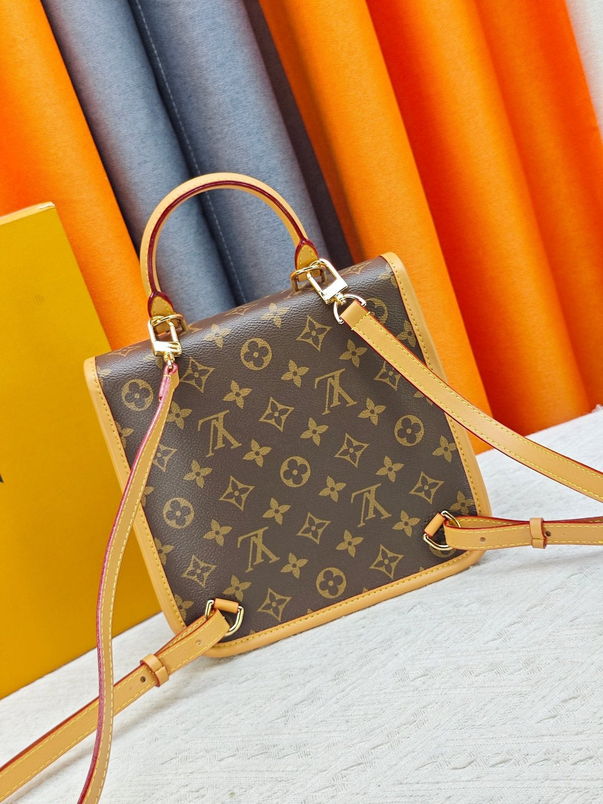 Louis Vuitton Diane Monogram Backpack — back