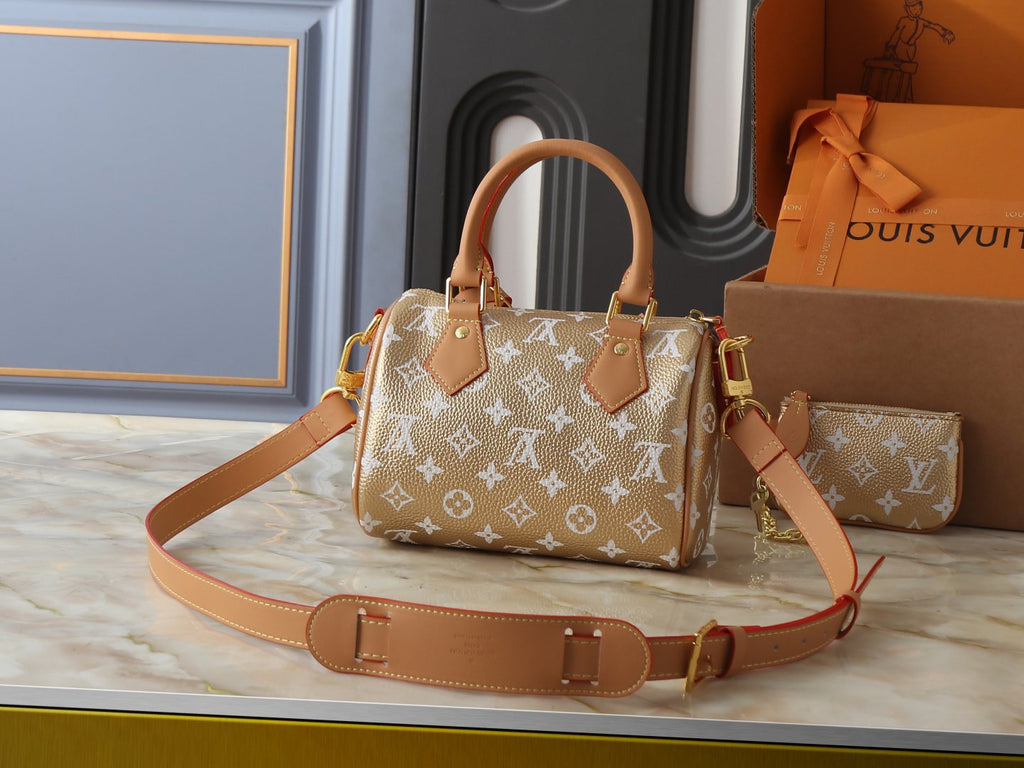 Louis Vuitton Speedy P109 Bandoulière Monogram Bag — back