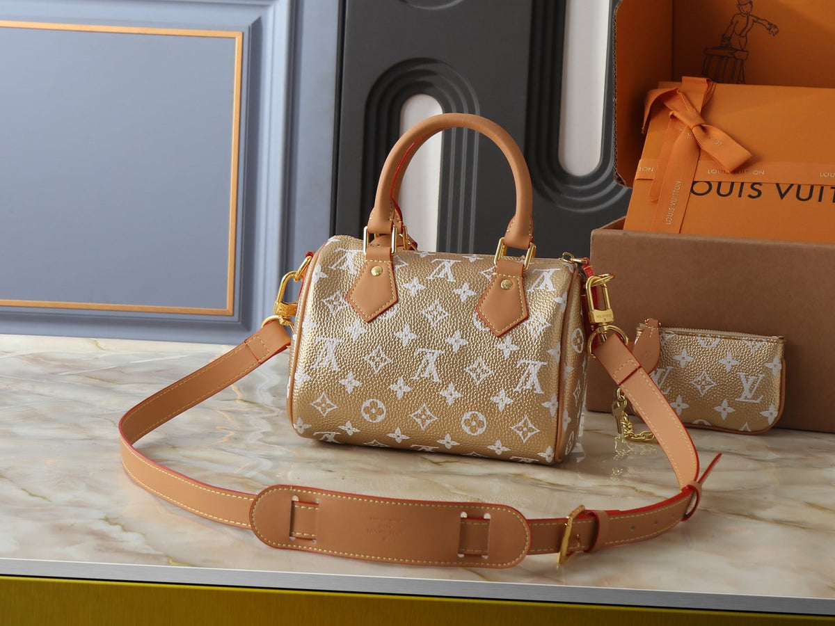 Louis Vuitton Speedy P109 Bandoulière Monogram Bag — back