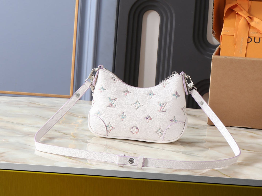 Louis Vuitton Nano Boulogne Pastel Monogram Shoulder Bag — back